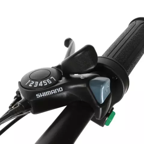 Bicicleta Electrica Pliabila Silvis 20 Rosu 350 W 7 Viteze Shimano Rulare full electric sau pedalare asistata 25km/h Baterie 10 4AH – imagine produs 2