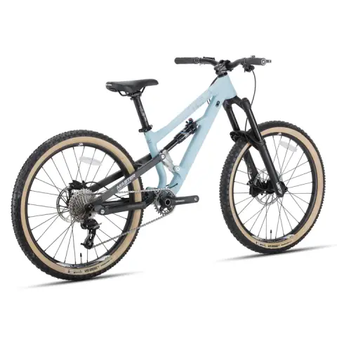 Bicicleta Full Suspension Tiny Rock 24" 1x8 Viteze Furca Pe Aer si amortizor aer cu blocator Manitou – imagine produs 9