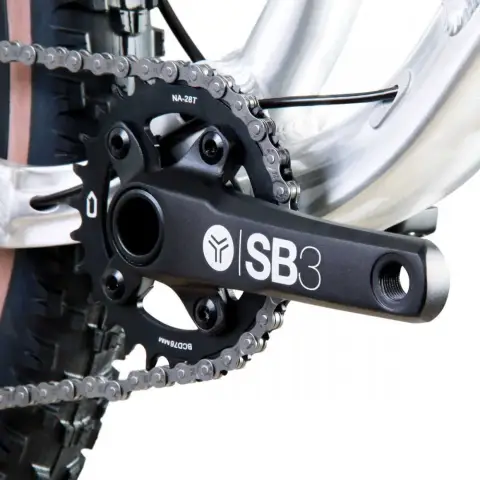 Bicicleta Full Suspension Tiny Rock 24" 1x8 Viteze Furca Pe Aer si amortizor aer cu blocator Manitou – imagine produs 2