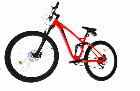 Bicicleta Full Suspension XTREME Rider SILVIS FURCA AER SUNTOUR LTWOO 1x10 viteze Roti 27 Rosu soc mecanic – imagine produs 2
