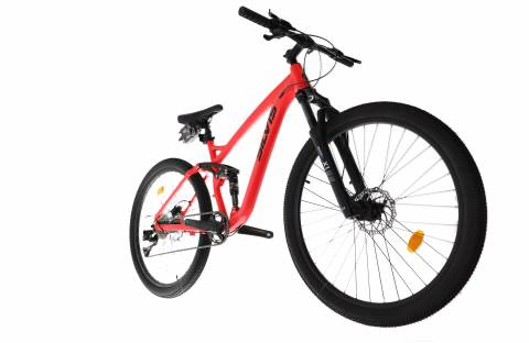 Bicicleta Full Suspension XTREME Rider SILVIS FURCA AER SUNTOUR LTWOO 1x10 viteze Roti 27 Rosu soc mecanic – imagine produs 4