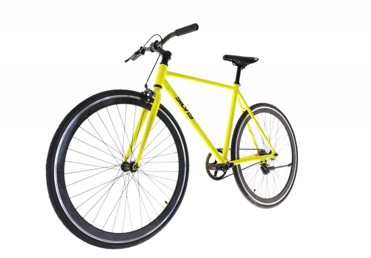Bicicleta Fixie 1x1 viteze SILVIS 29 Galben