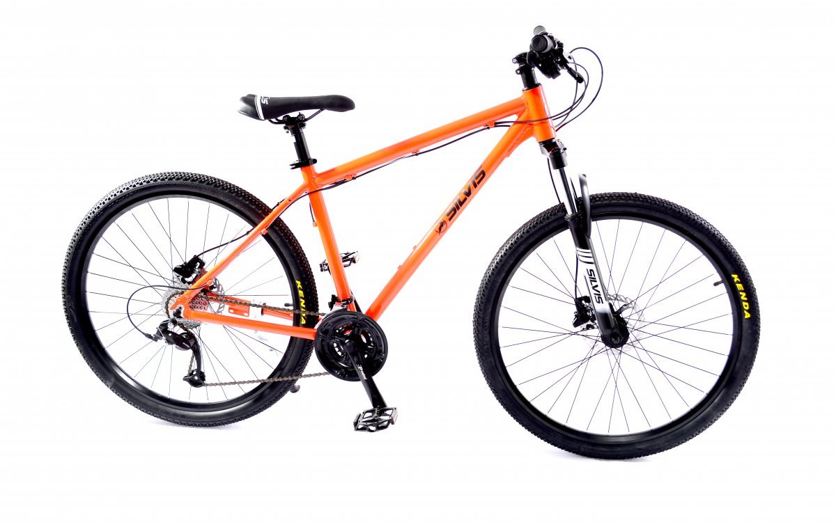 Bicicleta MTB SILVIS Shimano 3x8 viteze Roti 27 Orange Madness
