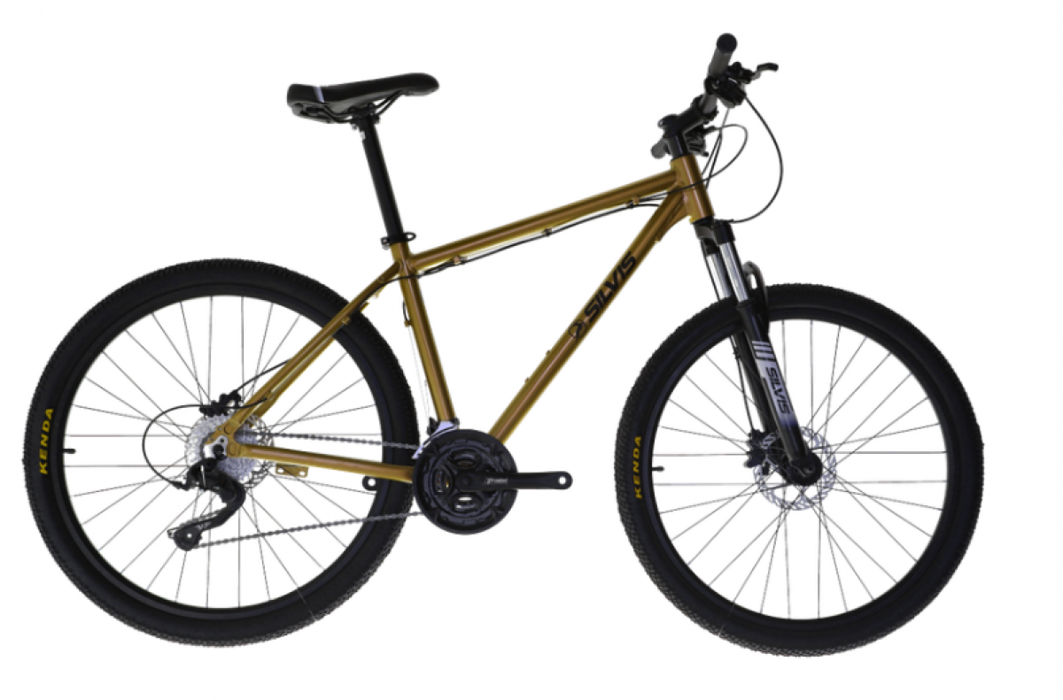 Bicicleta MTB SILVIS Shimano 3x8 viteze Roti 27 Premium Gold