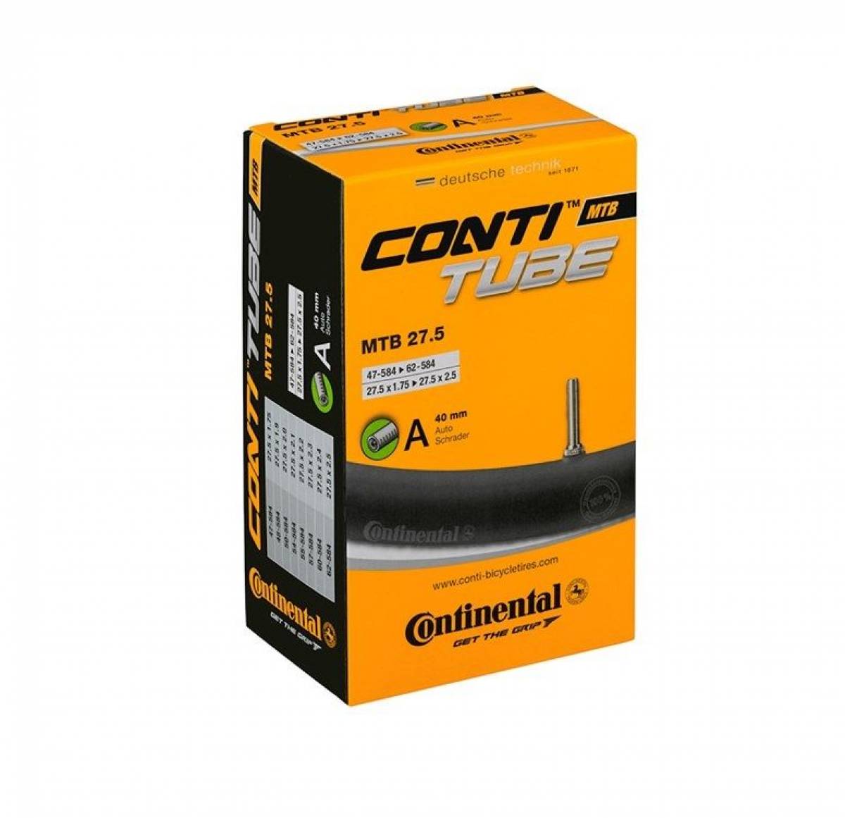 Camera Continental MTB 27 5 47/62584 27 5x1 752 5 A40