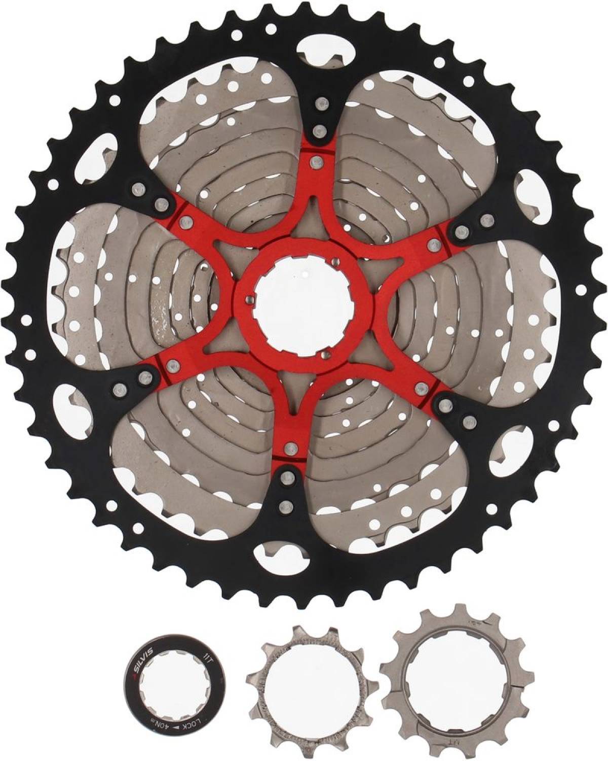 Caseta 11 Viteze SILVIS 1150T Negru MTB Carbon