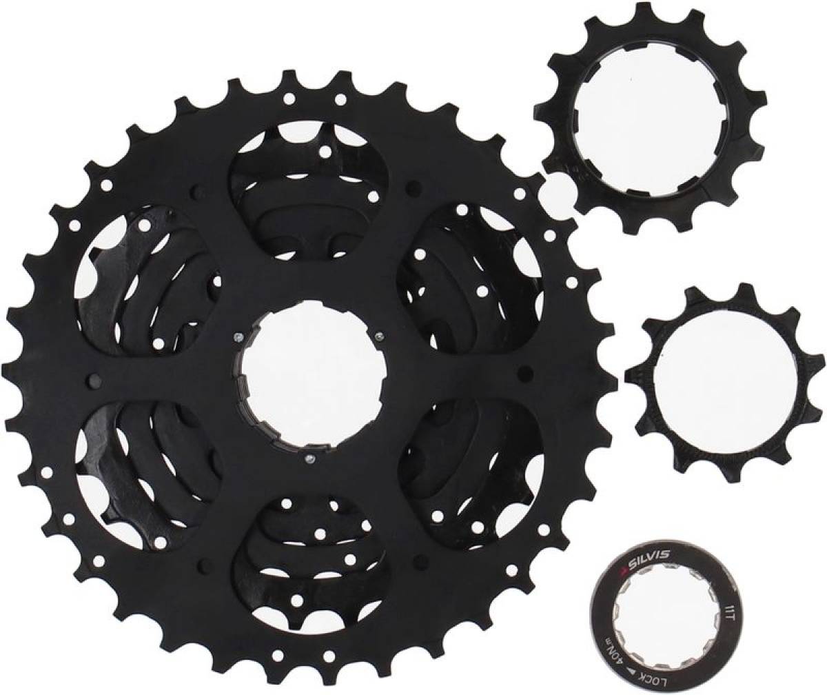 Caseta 8 Viteze SILVIS 1134T Negru MTB