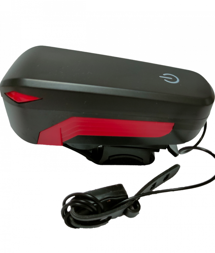 Lampa SILVIS iluminat fata 5 tipuri de iluminari Claxon ROSU
