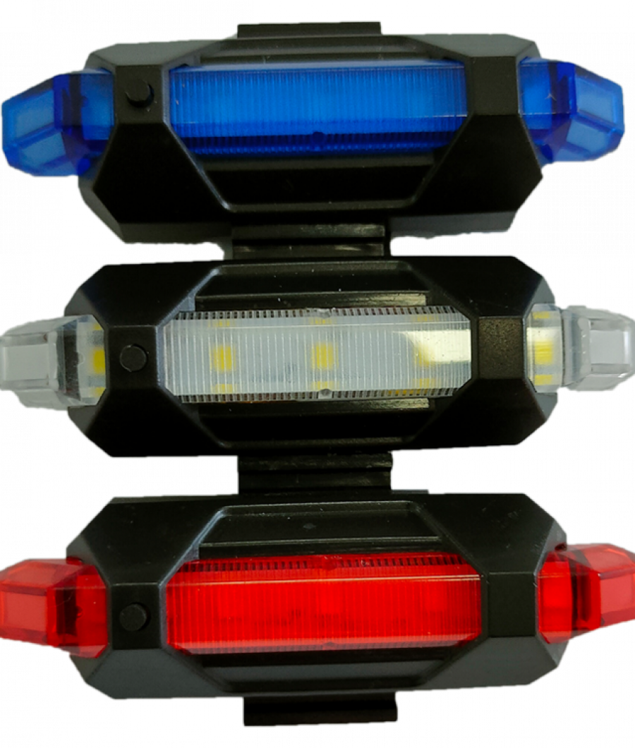 Lumina SILVIS spate bicicleta Albastru
