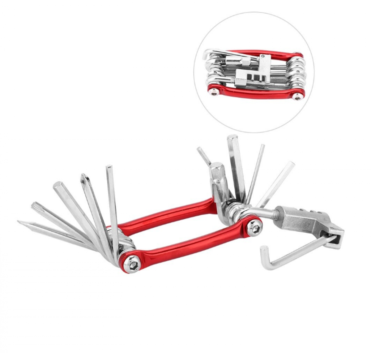 Multitool Bicicleta cu Chei Imbus si Surubelnite