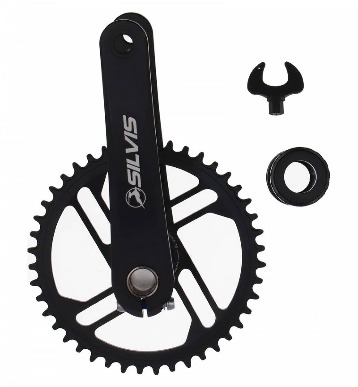 Pedalier 1x10 Viteze SILVIS 44T Gravel