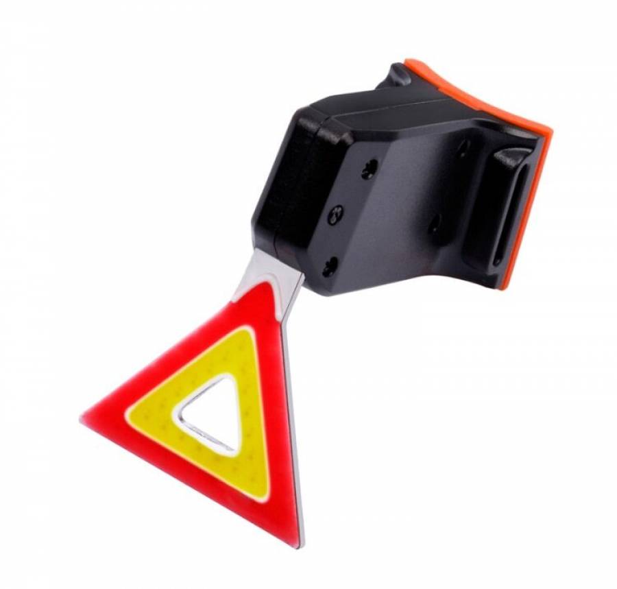 Stop SILVIS bicicleta spate Rezistent la apa Moduri de iluminat TRIUNGHI