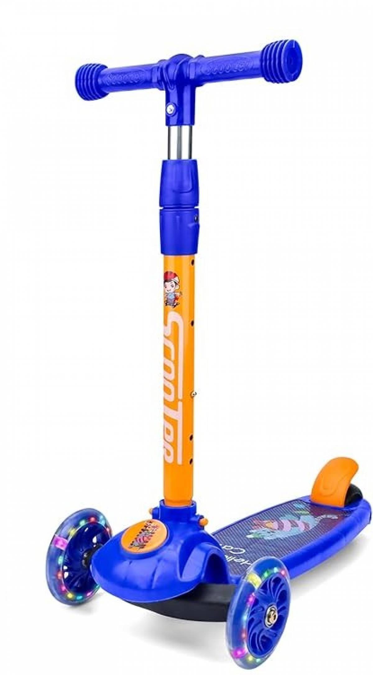 Trotineta 3 roti COPII H ghidon 65cm ALBASTRU