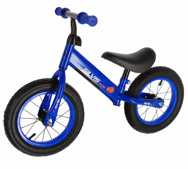 Balance BIKE Silvis CLASIC ,cadru otel ,roti cauciuc 12inch ALBASTRU
