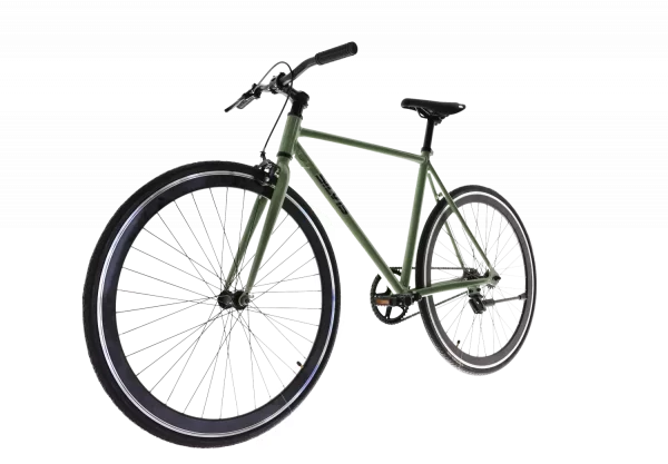 Bicicleta Fixie 1x1 viteze SILVIS 29 Kaki