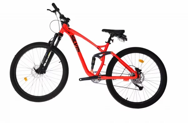 Bicicleta Full Suspension XTREME Rider SILVIS FURCA AER SUNTOUR LTWOO 1x10 viteze Roti 27 Rosu soc mecanic