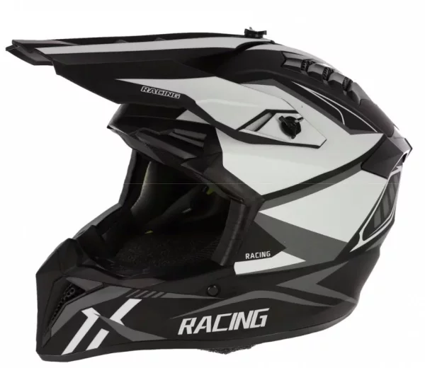 Casca Copii Full Face MTB SILVIS SHINEY BLACK marimea 47-48cm