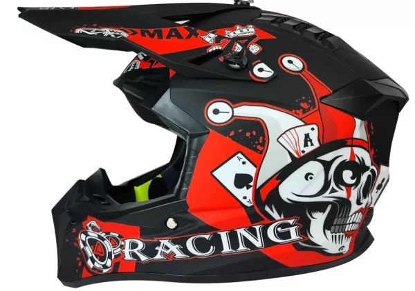 Casca Full Face MTB SILVIS RACING BLACK JOKER marimea 57-58cm