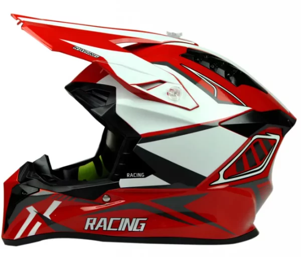Casca Full Face MTB SILVIS WHITE RED marimea 57-58cm
