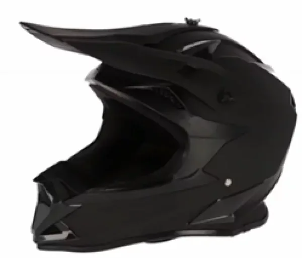 Pachet Casca Full Face MTB SILVIS NEGRU MATT marimea 59-60cm si Ochelari Negri Transparenti